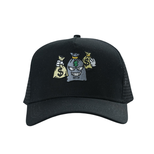 MONEY BAG CAP BLACK